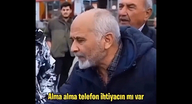 Genç Kız ve AKP Yandaşı Yaşlının Tartışması: Alma Telefon İhtiyacın mı Var