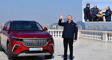 İlham Aliyev, TOGG'unu Bakü'de Düzenlenen Törenle Teslim Aldı