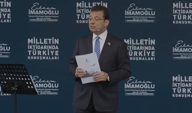 İmamoğlu: Türkiye'yi Batı'ya Göç Akışını Engelleyen Bir Ülke Olmaktan Çıkaracağız
