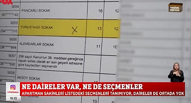 İstanbul'da Bir Apartmanda Olmayan Daireden Sahte Seçmenler Çıktı