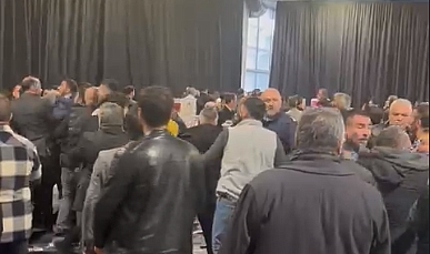 İYİ Parti'nin Ankara'daki Temayül Yoklamasında Kavga Çıktı