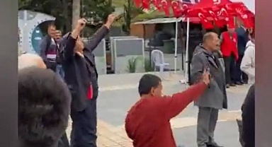 Kayseri’de CHP ve AKP Stantlarından İlginç Atışma