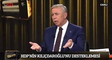 Mansur Yavaş: HDP de Meclis'te Olup Derdini Anlatmak İstiyordur, Meşrudur Bu Şekilde Düşünüyorsa
