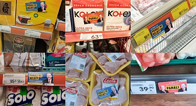 Marketlerde Ürünlere 'Pahalı' Stickeri Yapıştıran Kişi Gözaltına Alındı