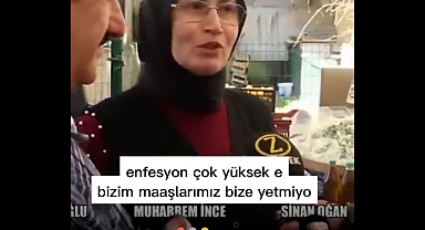 Sokak Röportajı: Erdoğan Destekçisi Adam, Ekonomiden Şikayet Eden Eşini Konuşturmadı