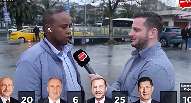Sokak Röportajında Konuşan Zenci, Erdoğan'ı Destekleyeceğini Açıkladı