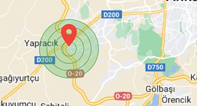Ankara'da Deprem Oldu