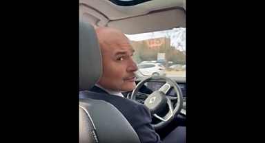 Soylu'nun Yeni Videosu: Kırmızı Işıkta Duran Bakan mı Olur?