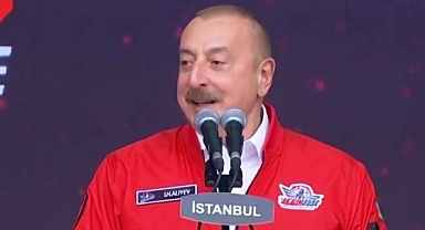Teknofest'e Katılan Aliyev'den AKP Genel Başkanı Erdoğan'a Destek