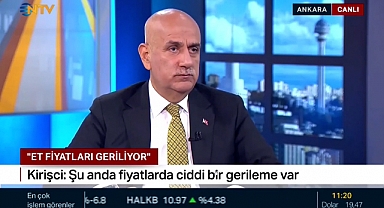 AKP'li Bakan Kirişci: Et Fiyatlarında İleri Gidiş Söz Konusu Değil