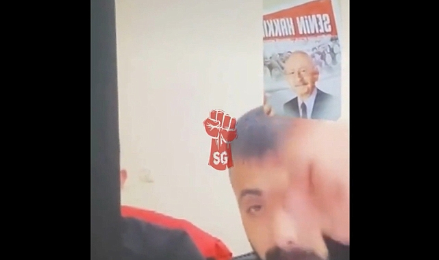 AKP'li Şahıs Kılıçdaroğlu Pankartı Taşıyan Kişileri 'Vuracağını' Söyledi