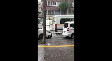 Ankara'da Şiddetli Yağışlar Devam Ediyor: Kanalizasyon Patladı