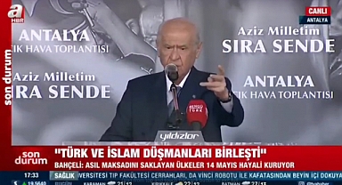 Bahçeli'den İnanılmaz Gaf: Erdoğan'ı S*kmeye Kalksalar Başaramayacaklar