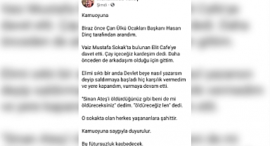 Çanakkaleli Gazeteci Muhammed Yavaş, Çan Ülkü Ocağı Başkanı'nın Saldırısına Uğradı