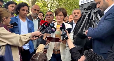 Canan Kaftancıoğlu, AKP İstanbul İl Başkanlığı Önüne Siyah Çelenk Bıraktı