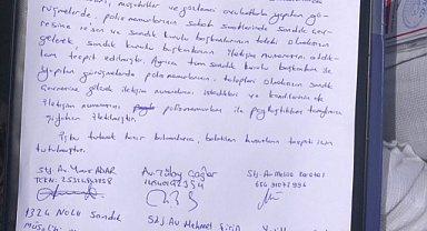 Çekmeköy'de Polisler Sandık Kurulu Üyelerinin Telefon Numaralarını Topladı