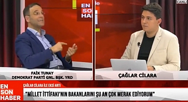 Demokrat Parti Genel Başkan Yardımcısı Faik Tunay: İmamoğlu ve Yavaş Masaya Olumlu Katkı Yapmadı