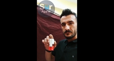 Diyarbakır'da Sandık Görevlisi Açık Oy Kullanıp El Hareketi Çekti