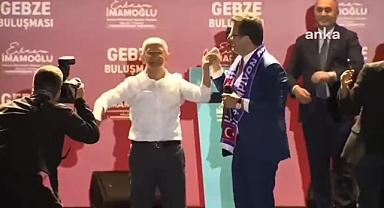 Ekrem İmamoğlu, Kılıçdaroğlu'na Benzeyen Bir Vatandaşı Sahneye Çıkardı