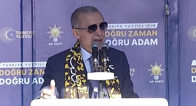 Erdoğan, Bahçeli'ye Özenip Mitingde Türkü Sözleri Okudu: Ben Köyümü Özledim