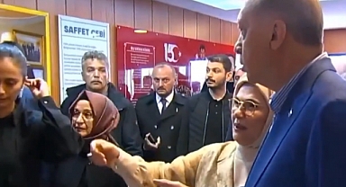 Erdoğan'ın Önünde Kavga Çıktı