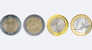 Hollanda Merkez Bankası 2 Euroya Benzeyen Madeni 1 TL İçin Uyarıda Bulundu: 2 Euro Yerine 5 Cent Almayın
