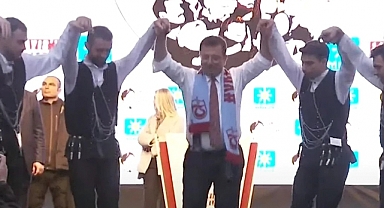 İmamoğlu Trabzon'da Horon Tepti
