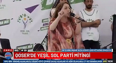 Kürtçü HDP'li Saliha Aydeniz: 14 Mayıs'ta İmralı'nın Kapısını Parça Parça Edeceğiz, Tecride Son Vereceğiz