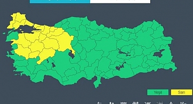 Meteorolojiden 18 İl İçin Kuvvetli Sağanak Yağış Uyarısı