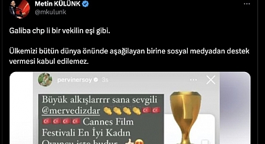 Metin Külünk, Merve Dizdar'ı Tebrik Eden Nuri Ersoy'un Eşini Hedef Aldı
