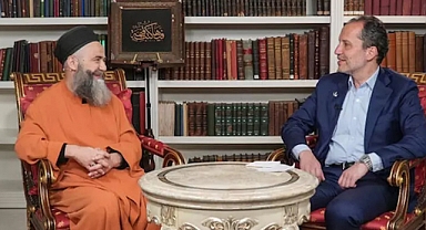 Mürteci Fatih Erbakan'dan Mürteci 'Cübbeli Ahmet'e Ziyaret: 'Sapkın Akımlara Engel Olacağız' 