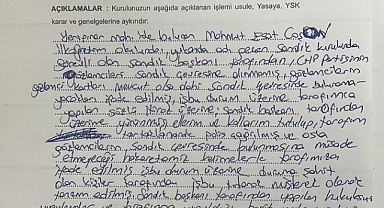 Ordu Korgan'da CHP Gözlemcileri Sandığın Bulunduğu Sınıfa Alınmadı