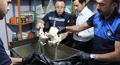 Şanlıurfa'da Kaçaklar, Bozuk Etleri Çamaşır Suyunda Bekletip Satarak Zehir Saçtı