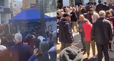 Trabzon'daki Hüda-Par Standına Vatandaşlar Tepki Gösterdi