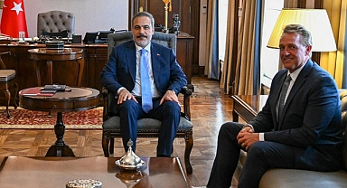 ABD Büyükelçisi, Dışişleri Bakanı Fidan'a Nezaket Ziyaretinde Bulundu