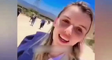ABD'ye Sınırdan Kaçak Olarak Giren Türk Kadın Video Paylaştı: Şuan Meksico City'deyiz. Sıkıntısız Geçtik