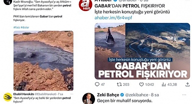 AKP Yandaşlarının 'Gabar'da Petrol Bulundu' Diye Paylaştığı Görüntülerin Venezuela'dan Olduğu Ortaya Çıktı