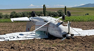 Aksaray'da Eğitim Uçağı Düştü