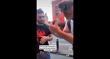 Arap Göçmenler İşitme Engelli Sandıkları Kadını İşaret Diliyle Taciz Etti