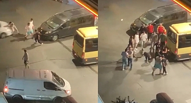 Beyoğlu'nda Kadın Döven Yabancı Uyruklu Şehir Eşkıyalarına İki Türk Genci Müdahale Etti
