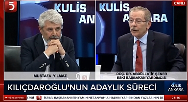 CHP Milletvekili İken 14 Mayıs'ta Sinan Oğan'a Oy Verdiğini Söyleyen Abdüllatif Şener: Kafa Bulmak İçin Söyledim
