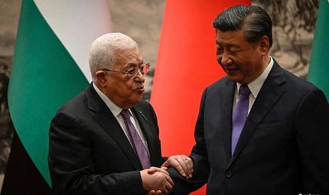 Çin'e Giden ÇKP Rejiminin Yardakçısı Filistin Lideri Abbas, Uygur Soykırımı'nı İnkar Edip Çin'e Destek Verdi
