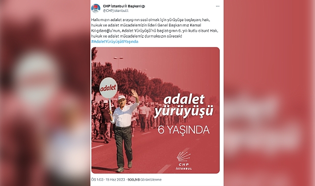 İmamoğlu CHP İstanbul'un Umurunda Değil: Davasının Olduğu Gün 6 Yıl Önceki Eylemi Andılar