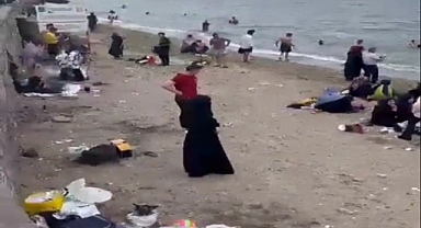 Kaçakların Bursa Mudanya'da İşgal Ettiği Plaj Pislik İçinde 