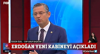 Özgür Özel: Millet Bir Önceki Bakanları Aslında Meclis'e Hapsetti 
