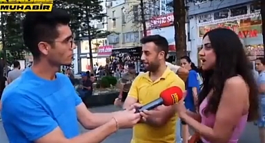 Sokak Röportajında Konuşan Kadın: Atatürk Gibi Bir Liderin Yarattığı Türkiye'de Arapların Önünde Diz Çöküyoruz