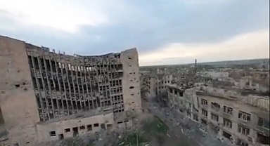 Ukrayna'da En Çetin Çatışmaların Merkeziydi: Bakhmut'un Son Hali Paylaşıldı