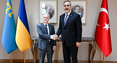 Abdülcemil Kırımoğlu, Dışişleri Bakanı Hakan Fidan'la Görüştü