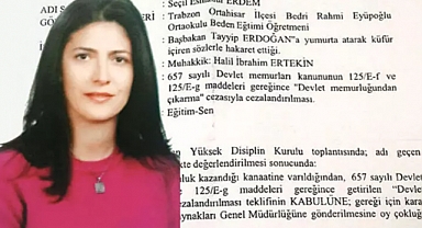 Anayasa Mahkemesi, 2013'te 'Erdoğan'a Hakaret Ettiği İçin' İhraç Edilen Öğretmeni Göreve İade Etti
