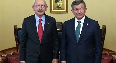 Davutoğlu, Kılıçdaroğlu'nu Ziyaret Etti